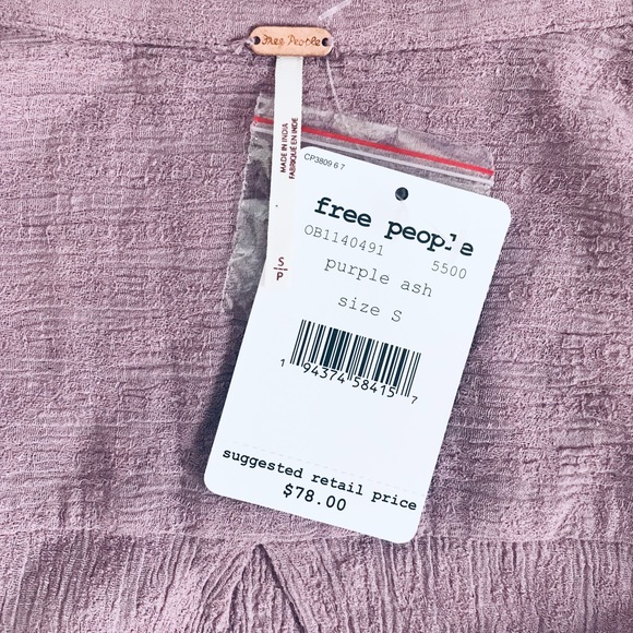 FREE PEOPLE Clementine Mini Tie Waist Dress - Picture 8 of 8